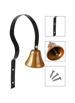 Generic Dog Doorbell,Fixed Metal Dog Doorbell,Dog Bell for Door Potty Training,Bell for Dogs to Ring to go Outside,Manual Assemble Wall Mounted Dog Door Bell (Black)  - Image 2