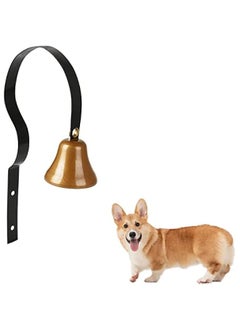 Generic Dog Doorbell,Fixed Metal Dog Doorbell,Dog Bell for Door Potty Training,Bell for Dogs to Ring to go Outside,Manual Assemble Wall Mounted Dog Door Bell (Black)  - Image 1