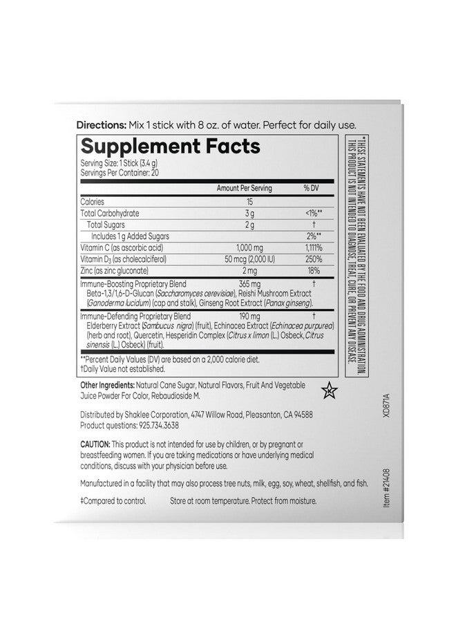 Shaklee - Triple Defense Boost - 20 Servings - Image 2