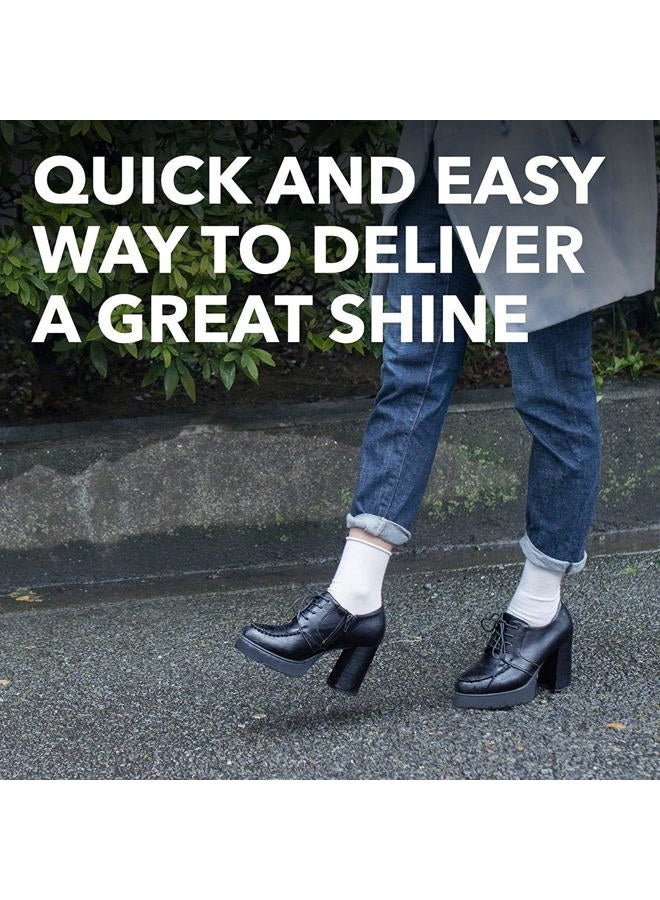 Kiwi Express Shoe Shine Sponge | Leather Care for Shoes, Boots, Furniture, Jacket, Briefcase and More | Black, 0.23 Fl Oz (Pack of 1) - Image 4