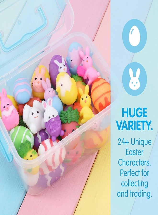 Eavotoy 24 PCS Easter Mochi Squishy Toys Squishies Easter Toys for Kids Girls Boys Easter Basket Stuffers Party Favor Gifts - Image 3
