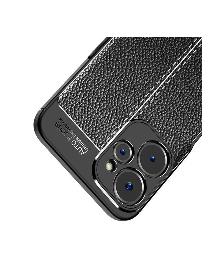 S-TOP Case For Realme 10 5G / 9i 5G Litchi Texture Shockproof TPU Phone Case - Image 4