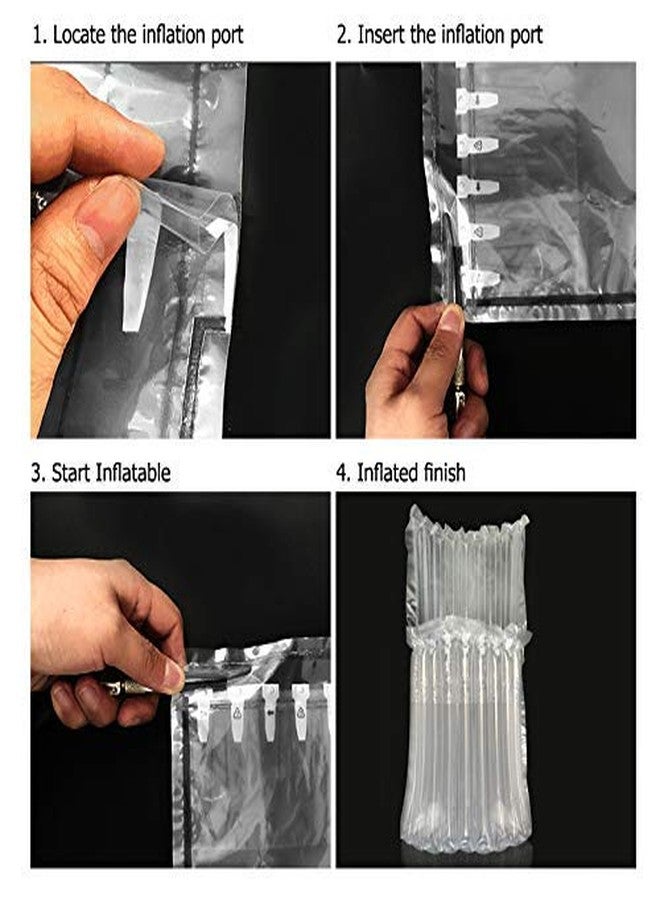 Deera Inflatable Air Column Bag for Protective/Cushioning/Safe Packing of Fragile/Bottle/Cartrige Size : 210X280 (350 ML) MM Pack of 25 - (Pump Not Included) - Image 2