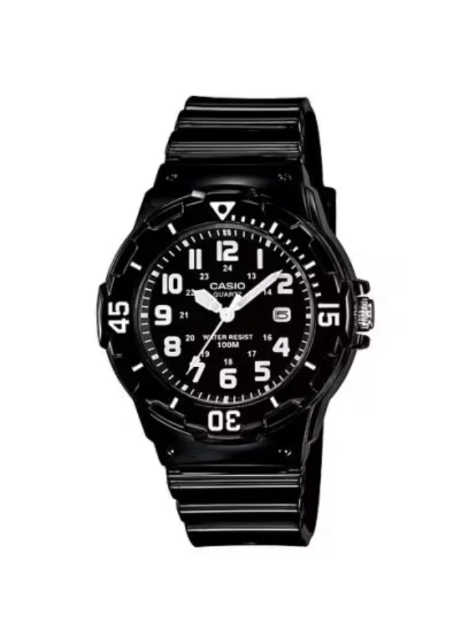 CASIO Women's Analog Display Watch With Black Resin Strap - LRW-200H-1BVDF