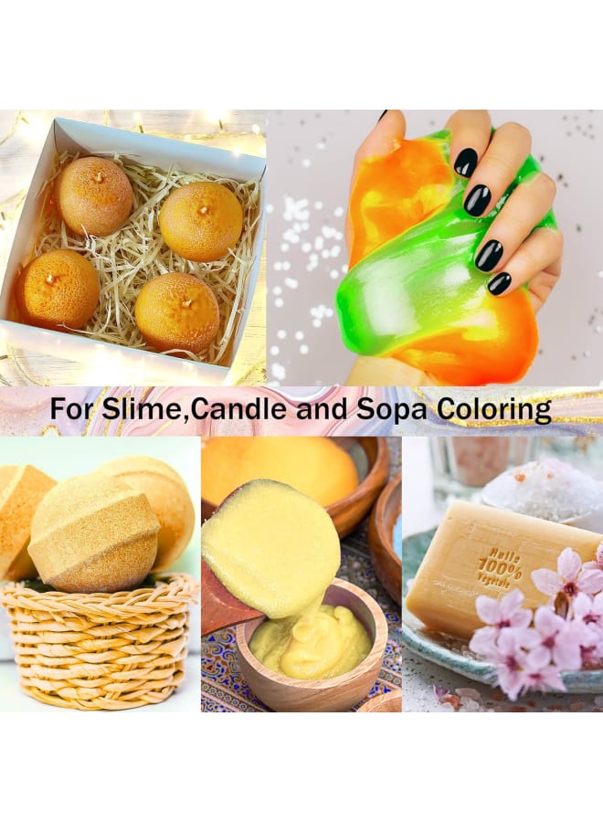 100g Mica Powder - Metallic Epoxy Resin Pigment Epoxy Resin Dye - Soap Dye, Powder Dye for Resin Making, Jewellery, Soap, Slime, Bombs, Bath, Candles (Gold)  - Image 4