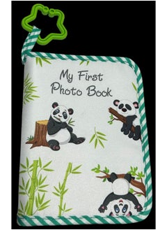 Generic Panda Baby Album Baby's MY First Album Baby Album Children-Color:Green Panda-Specifications:14*18CM  - Image 1