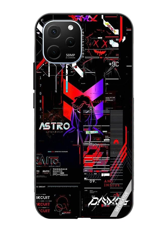VR CREATIVE Protective Case Cover For Huawei Enjoy 50z Astro Design Multicolour - Image 1