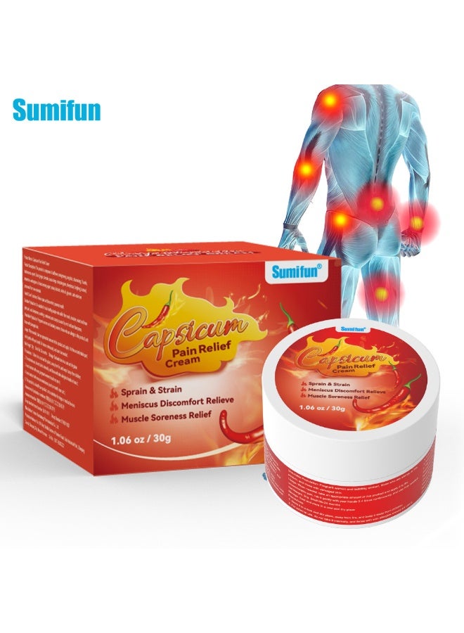سوميفون كريم كابسيكوم لتخفيف الألم مناسب للتمزق والإجهاد، وتخفيف آلام العضلات - Image 1