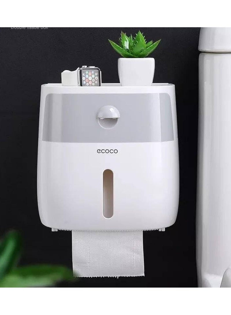 إيكوكو علبة مناديل وحامل للحمام أو المطبخ من ايكوكو - Image 1