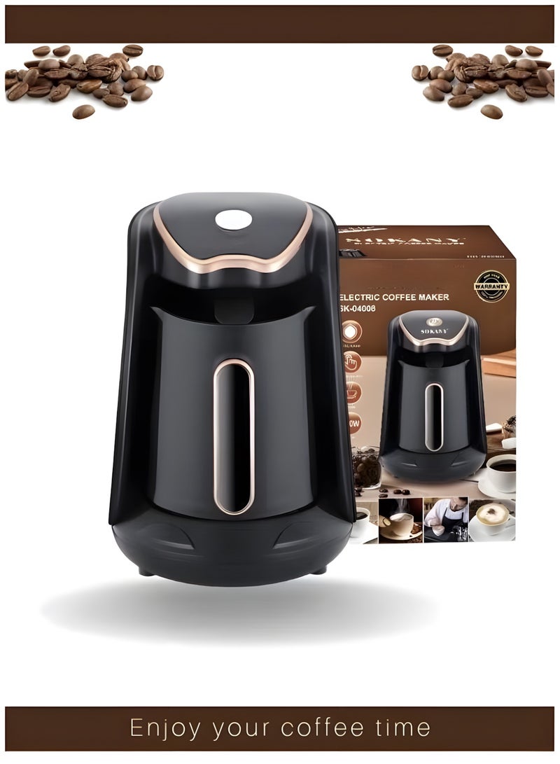 Smart Turkish Coffee Machine with Anti-Spill & Auto Shutoff | 2-Cup Capacity, BPA-Free Plastic, Perfect for Arabic Coffee Tradition  - Image 2