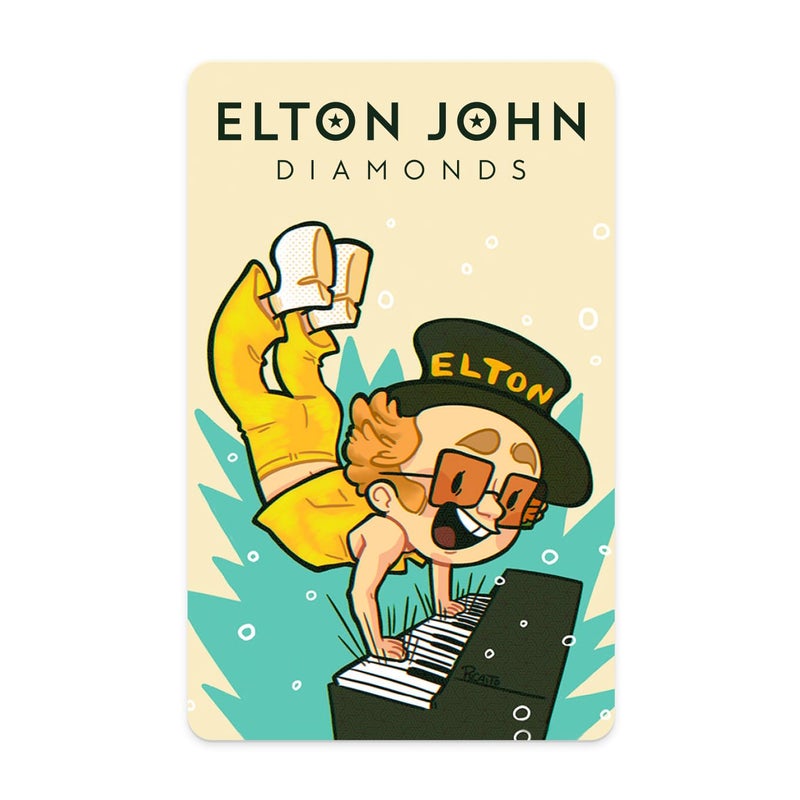 YOTO Elton John Diamonds Kids Audio Card for Use with Player Mini Allin1 Audio Device ScreenFree Listening with Fun Singalong Music for Playtime Parties Travel All Ages - Image 2