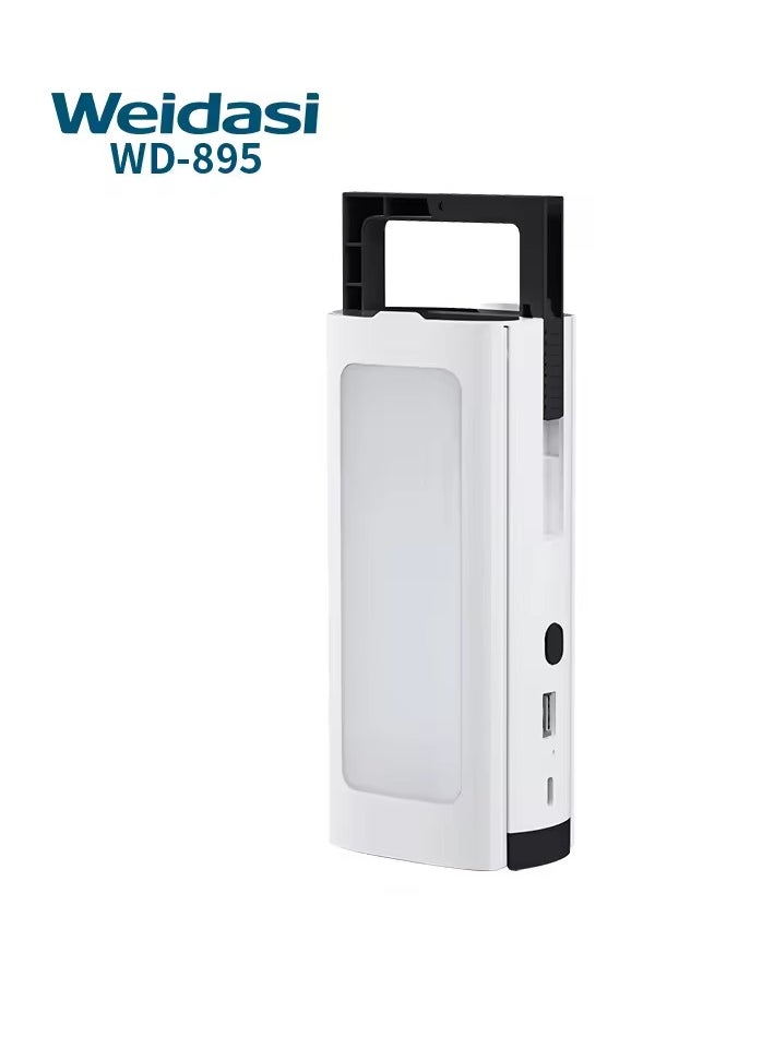 WEIDASI - LED rechargeable light portable emergency light led emergency lamp with usb charge - Image 1