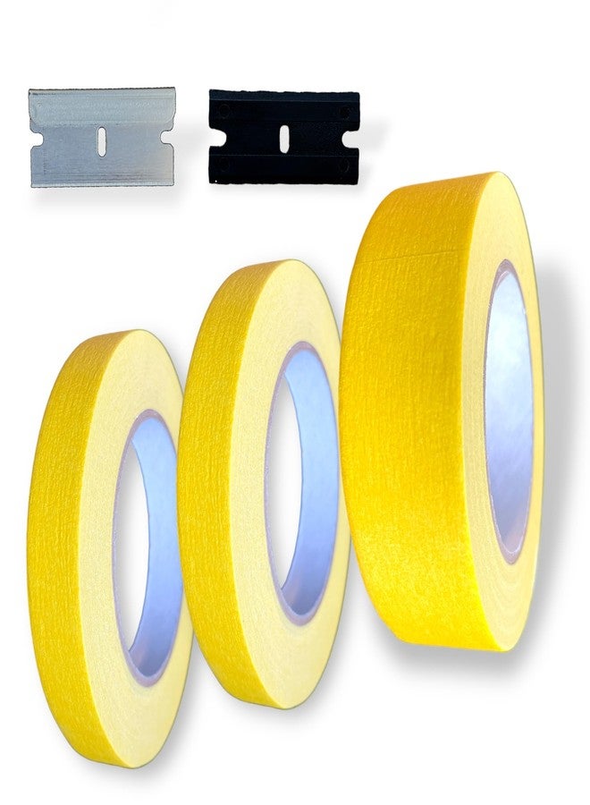 LiME LiNE Masking Tape, Automotive Grade 1.5" and 3/4"(Combo Pack) - Image 1