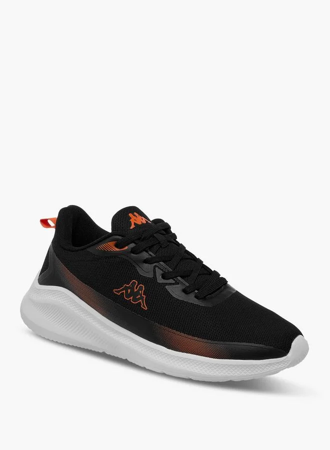 Kappa Men's Logo Print Lace-Up Sports Shoes