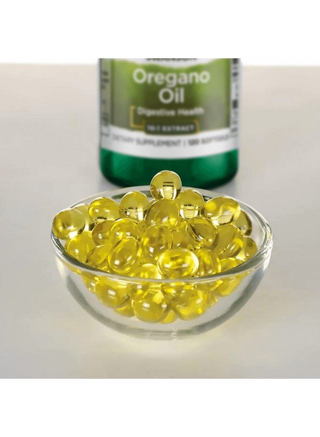 Swanson Oregano Oil 10:1 Extract - Natural Supplement Promoting Digestive Health & Respiratory Support - Supports Gastrointestinal System & Urinary Tract Health - (120 Softgels, 150mg Each) (2 Pack) - Image 2