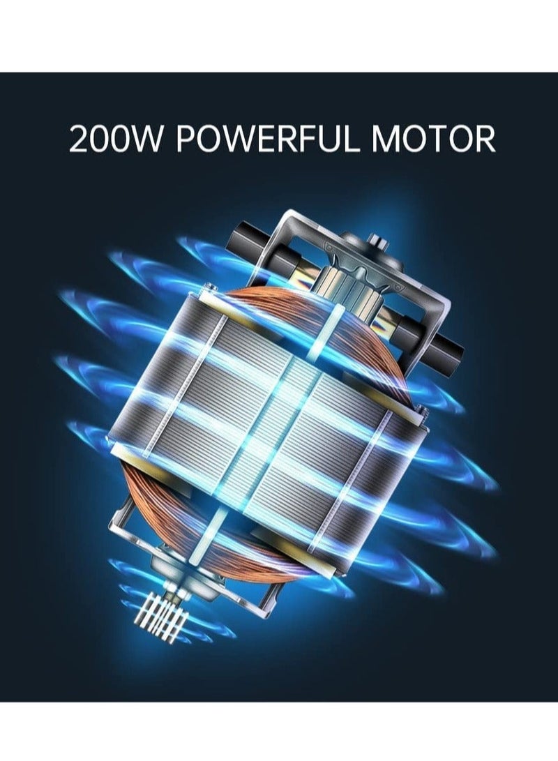 مطحنة توابل وقهوة كهربائية مع كوب ستانلس ستيل قابل للفصل - مفرمة وساحقة فعالة للاستخدام المنزلي - Image 5