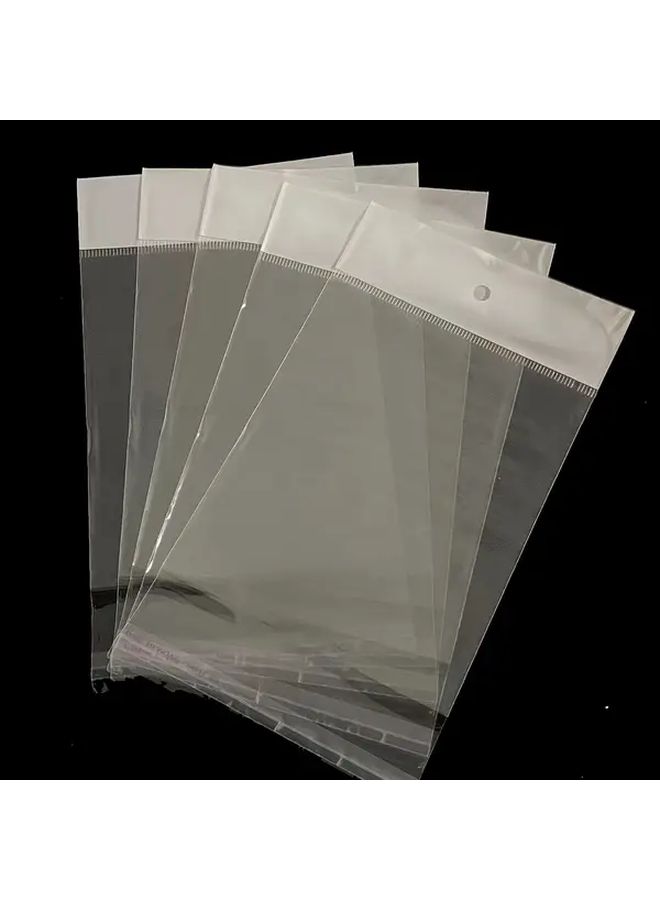 100 White Reusable Self Adhesive Glassine Bags For Jewelry Bracelets Gift Packaging - Image 4