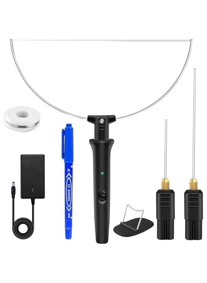 Electric Foam Cutter Kit 8 in 1 Styrofoam Carving Pen Tools Set for Polyethylene Eva Crafts - Image 1