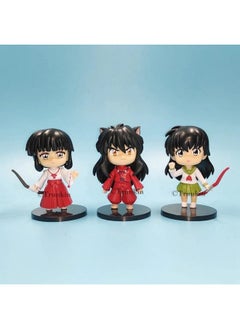 Trunkin Trunkin | Inuyasha Action Figure Anime | Sesshoumaru Higurashi Kagome Miroku PVC Action Model Figures | Set of 6 Toys Weeb Manga Collectible Figurines  - Image 5