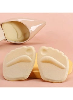 Goolsky 1pair/5 Pairs Forefoot Pads Gel Insoles High Heel Forefoot Cushion For Women, Non-slip Sponge Insoles  - Image 1