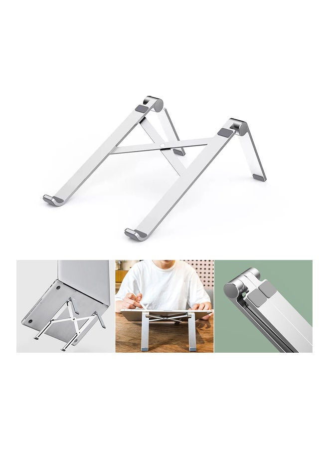 NIBEMINENT Adjustable Tablet Stand Silver  - Image 2