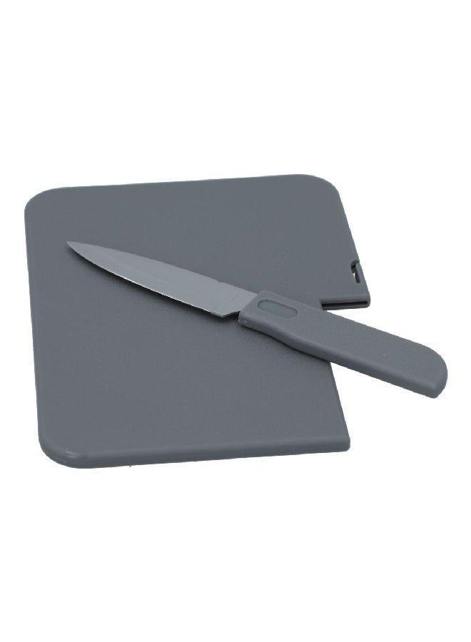 كور كيتشن طقم سكين ولوح تقطيع - قطعتين متعدد الالوان  23.8 x 16.2 x 1 سم AC31725 - Image 1