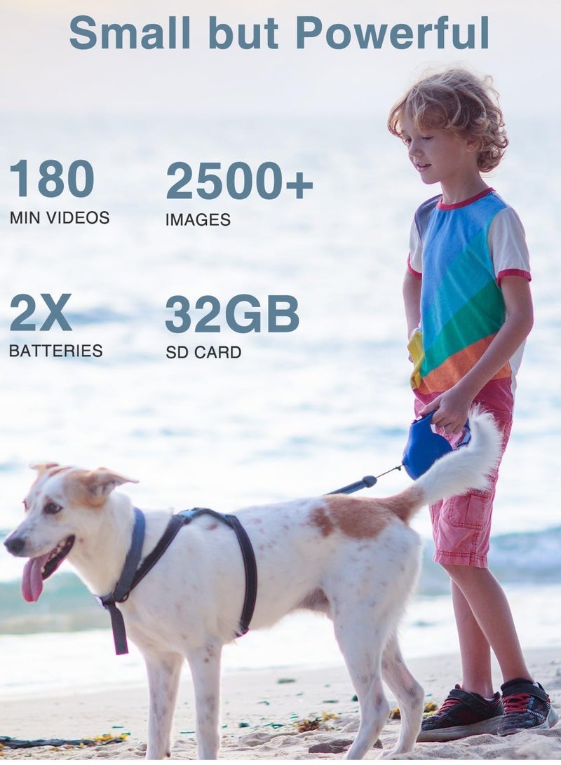 Generic Digital Camera, FHD 1080P Kids Camera 44MP Point and Shoot Digital Cameras with 32GB SD Card, 16X Zoom  - Image 2