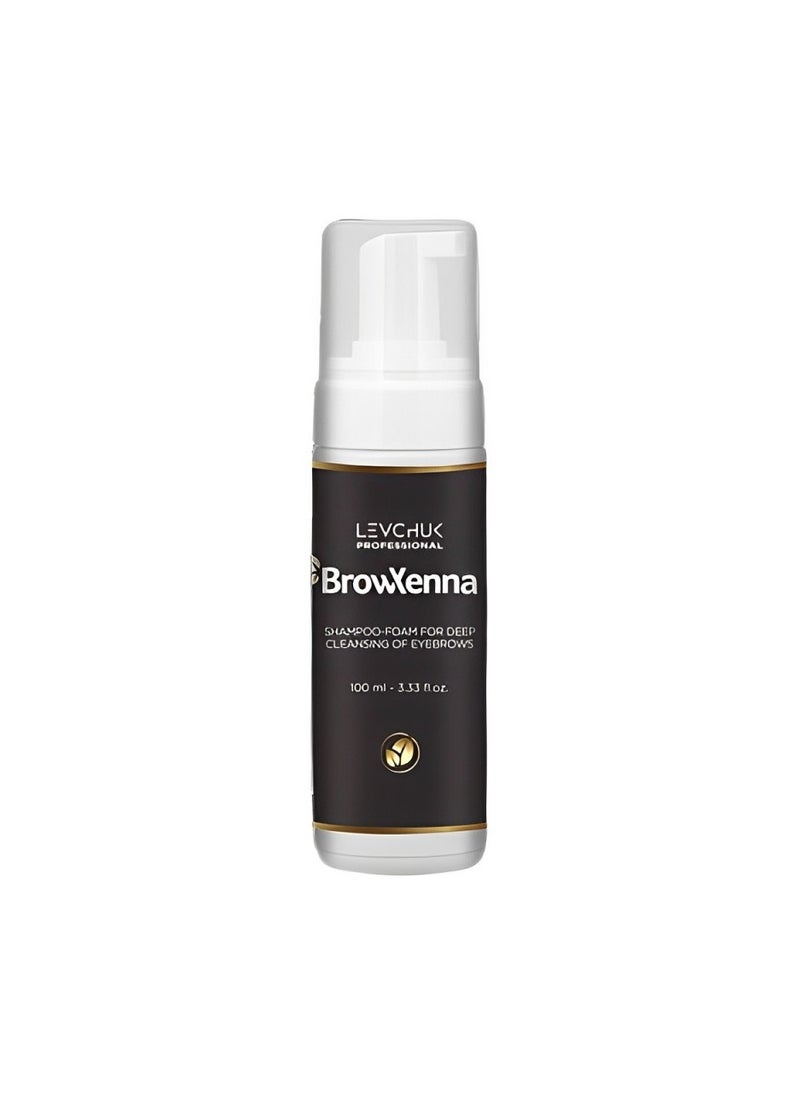 BrowXenna - Shampoo-foam for Deep Cleansing of Eyebrows 100 ML - Image 1