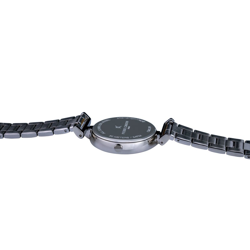 PIERRE CARDIN Women's Watch with Silver Stainless Steel Case and Silver & Gold Stainless Steel Band - Image 4