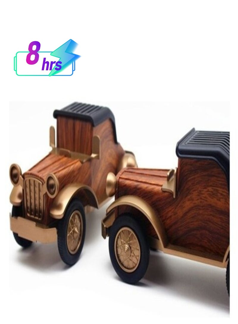 Retro Car Shape Mini Wireless Bluetooth Speaker  - Image 1