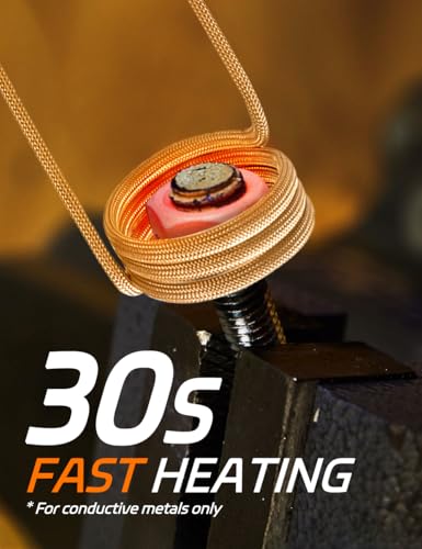 Solary Induction Heater Bolt Removal - 1200W 110V Heat Induction Tool for Rusty Screw Removing, Nut Buster Tool with 10 Coils - Image 2