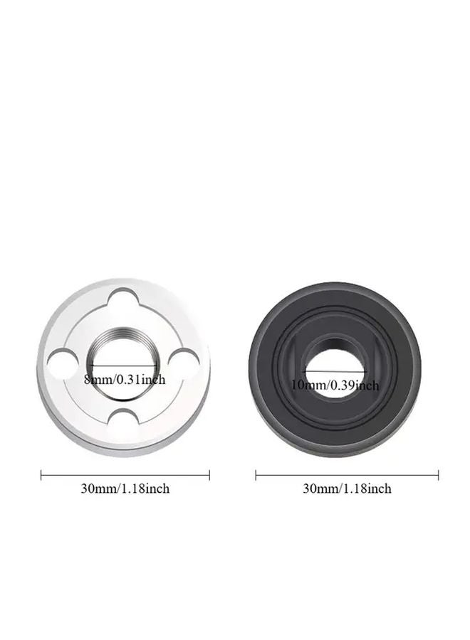 6pcs M10 to M10 Connector Extension Rods Angle Grinder Pressure Plate Heavy Duty Metal - Image 5