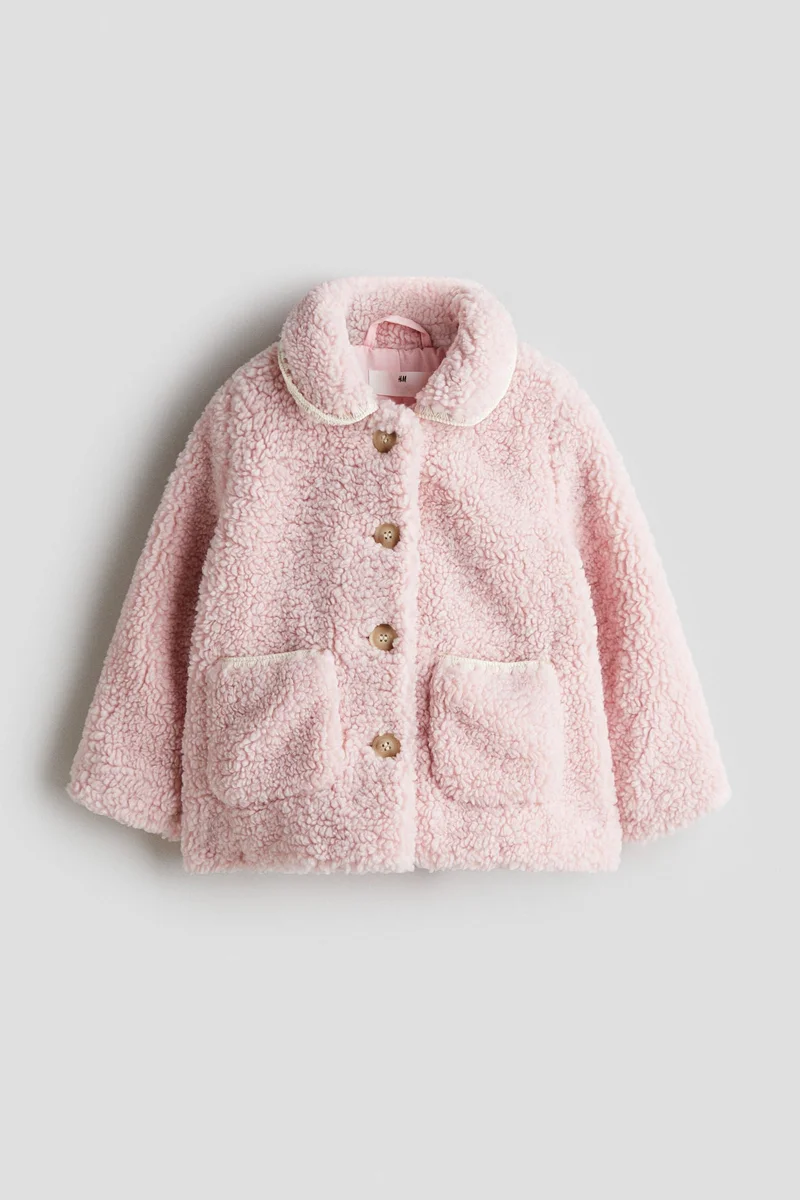 H&M A-line teddy jacket