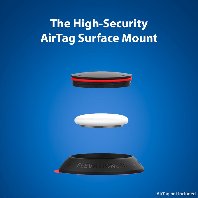 Elevation Lab AirTag Adhesive Security Mount (4 Pack) - TagVaultâ„¢ - The Secure & Low-Profile AirTag Adhesive Holder | 3M VHB, Waterproof, Security Tool, Find Your Bike, Car, Skis - Image 2