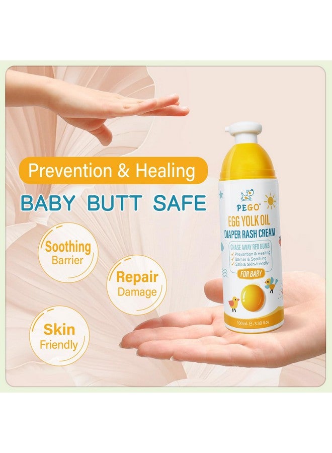 AOAO Diaper Rash Cream for Babies - Pediatrician-Recommended to Prevent, Soothe, and Treat Breakouts Diaper Rash and Flare-Ups, Baby Skin Protectant (100ml, 3.38, Fl Oz) - Image 5