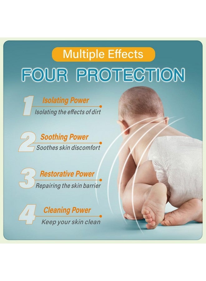 AOAO Diaper Rash Cream for Babies - Pediatrician-Recommended to Prevent, Soothe, and Treat Breakouts Diaper Rash and Flare-Ups, Baby Skin Protectant (100ml, 3.38, Fl Oz) - Image 2