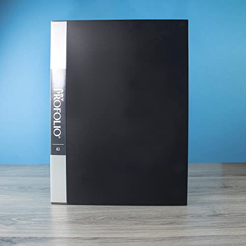 Itoya Original Art ProFolio A3 Art Portfolio Binder with Plastic Sleeves and 48 Pages - Presentation Book Portfolio Folder for Artwork with Clear Sheet Protectors - Portfolio Book for Art Display - Image 2