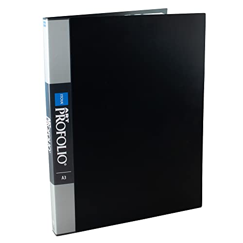 Itoya Original Art ProFolio A3 Art Portfolio Binder with Plastic Sleeves and 48 Pages - Presentation Book Portfolio Folder for Artwork with Clear Sheet Protectors - Portfolio Book for Art Display - Image 1