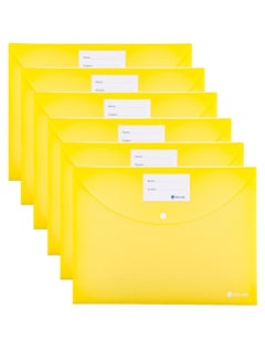 ATLAS 6-Piece Document Bag Yellow Colour  - Image 1