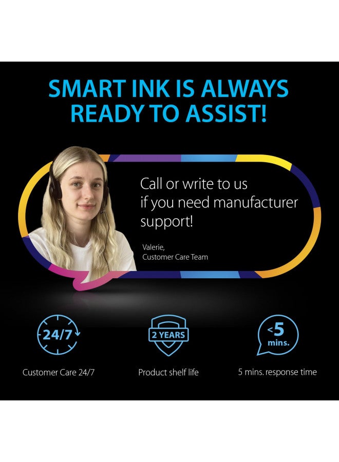 Smart Ink Smart Ink Compatible Ink Cartridge Replacement for HP 950XL 951XL 950 XL 951 XL 4 Pack Combo to use with Officejet Pro 8600 plus 8610 8620 8100 8625 8630 Printers (1 Black & 1 Cyan 1 Magenta 1 Yellow)  - Image 1