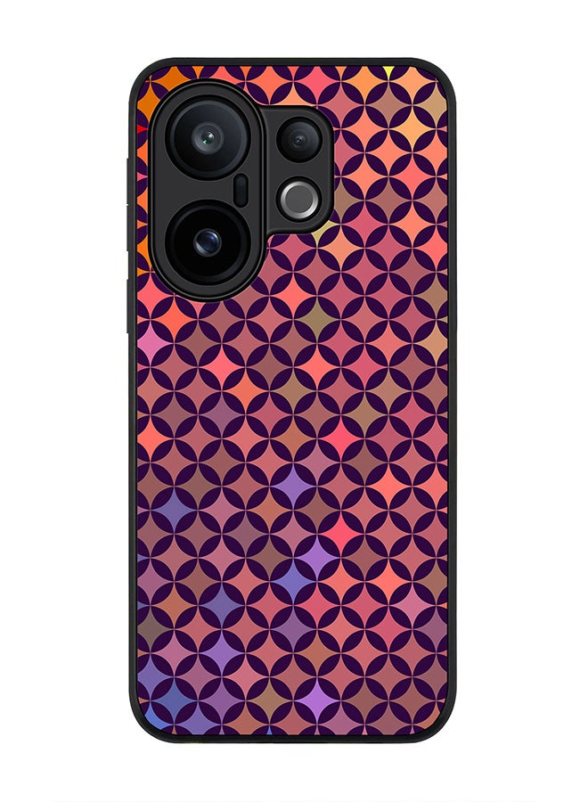 Stylizedd For vivo X200 FE / S30 Pro mini Case,Slim fit Camera Protection, Shockproof Thin Phone cover  - Wall Of Diamonds