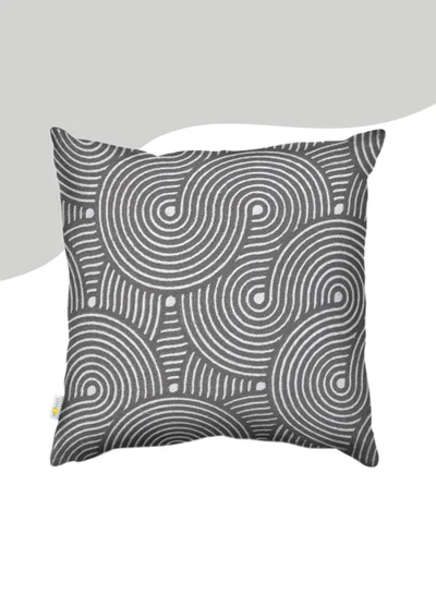Donetella Decorative Embroidered Cushion Cover Multicolour 45x45Cm (Without Filler)