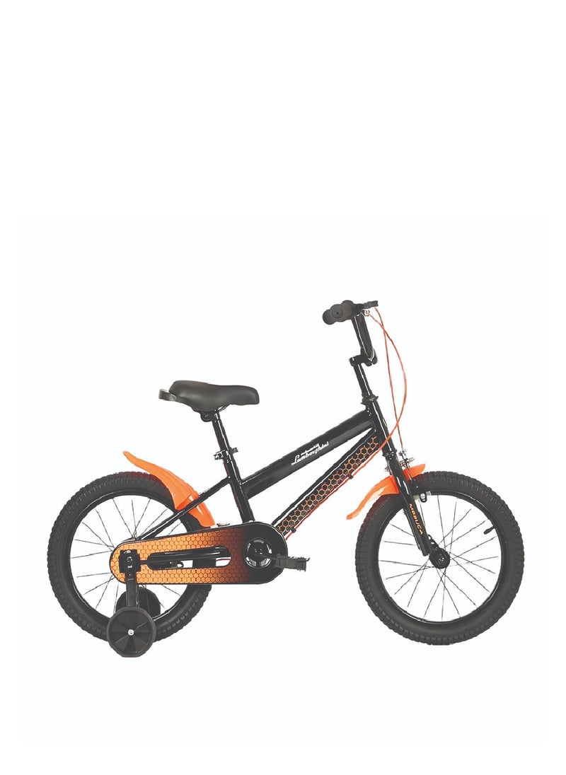 LAMBORGHINI Lamborghini Bicycle for Children, 12-inch Wheels Non-Slip Handle Design,and Adjustable Seat,High-Carbon Steel Material Stable Structure,Universal Riding Bike for Boys and Girls  - Image 2