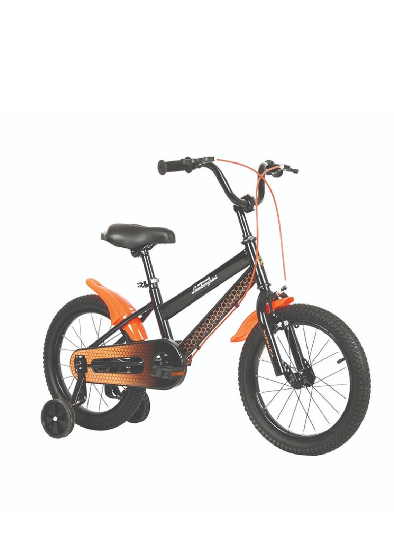 LAMBORGHINI Lamborghini Bicycle for Children, 12-inch Wheels Non-Slip Handle Design,and Adjustable Seat,High-Carbon Steel Material Stable Structure,Universal Riding Bike for Boys and Girls  - Image 1