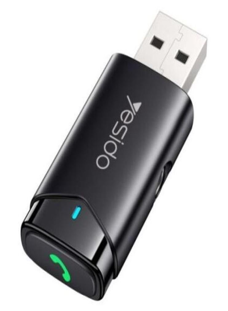 Yesido YAU40 BT5.0 Stable Transmission Double Blind USB Port Support TF Card Playback USB BT Transmitter - Image 1