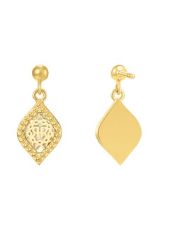 CERRUTI 1881 Esmeralda Gold Plated Mop Crystals Earrings  - Image 3
