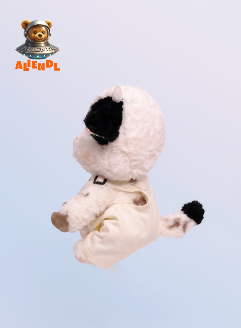 ALIENDL Sweet Calf – Plush Cow Stuffed Animal Toy for Baby Kids, Soft Cute Cow Dress Doll Gift Set with Removable Clothes & Pouch, Adorable Gift for Kids, Girls & Friends - Image 3