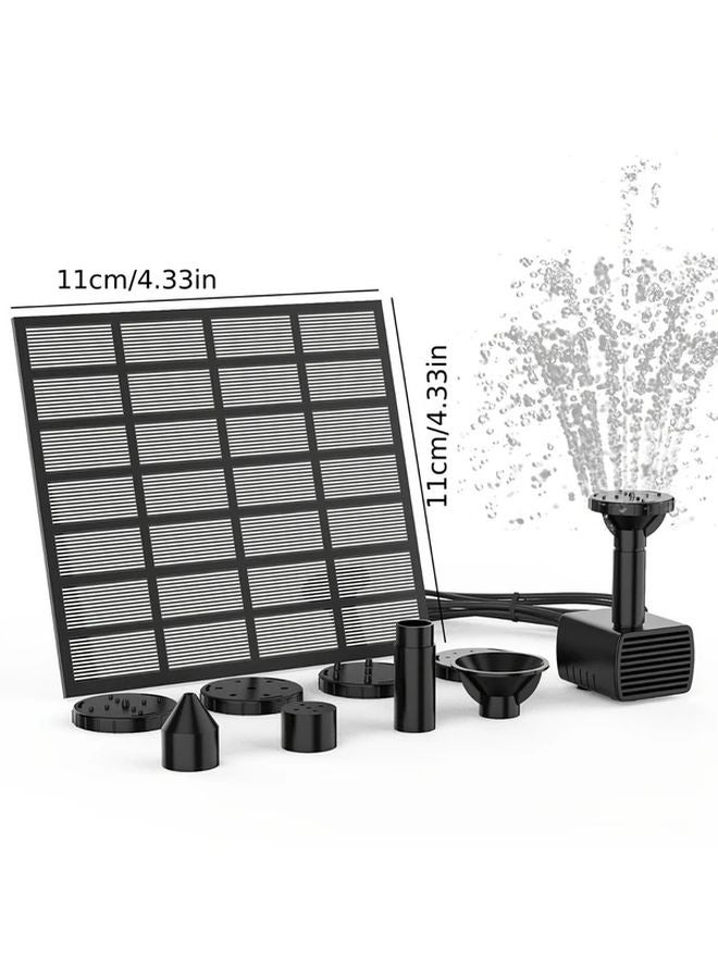 Solar Fountain For Outdoor Pond Pump Enhances Backyard Patio Balcony Decor - Image 3
