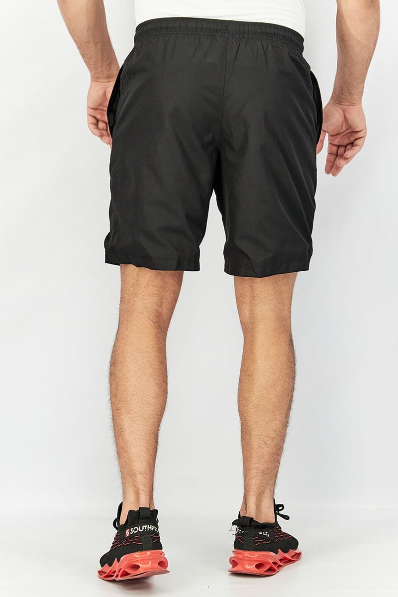 LACOSTE Men Sportswear Fit Training Shorts, Black  - Image 4