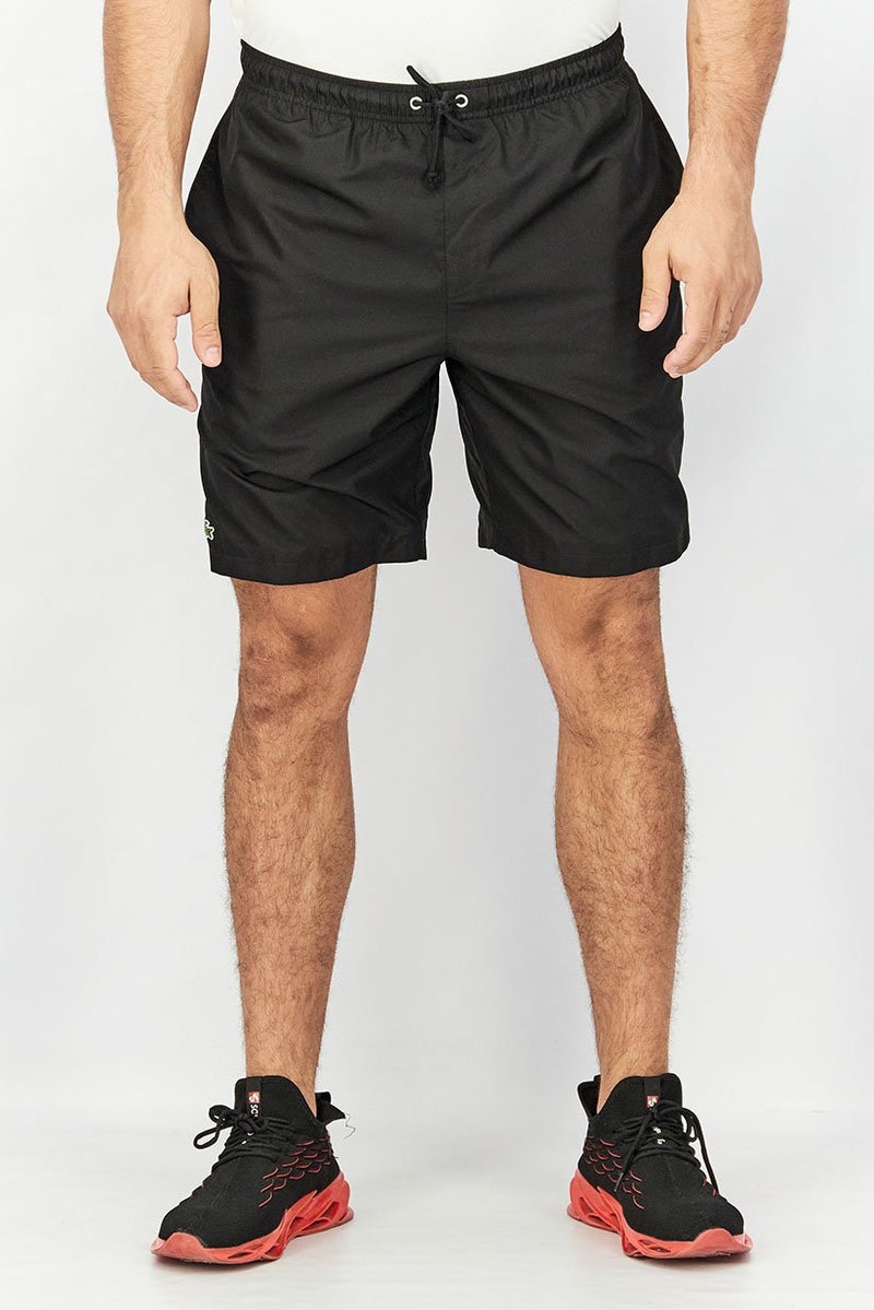 LACOSTE Men Sportswear Fit Training Shorts, Black  - Image 1
